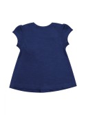 Bluza fetita cu fundita, bleumarin NDZ37096 - Magazin online - Boutique